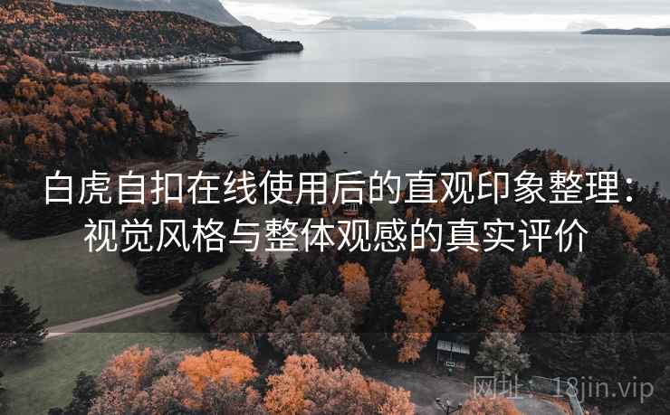 白虎自扣在线使用后的直观印象整理:视觉风格与整体观感的真实评价