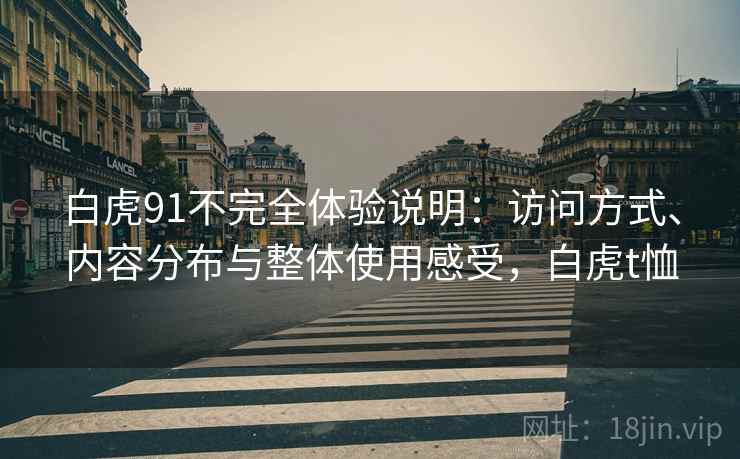 白虎91不完全体验说明：访问方式、内容分布与整体使用感受，白虎t恤