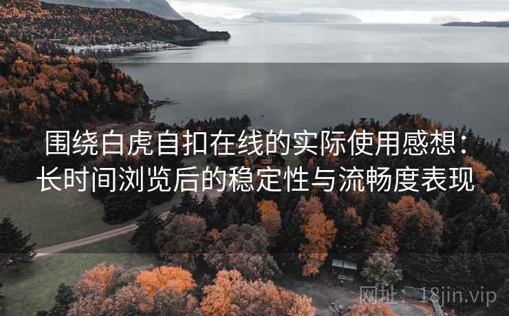 围绕白虎自扣在线的实际使用感想:长时间浏览后的稳定性与流畅度表现