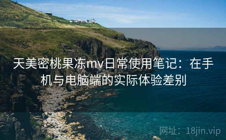 天美密桃果冻mv日常使用笔记:在手机与电脑端的实际体验差别